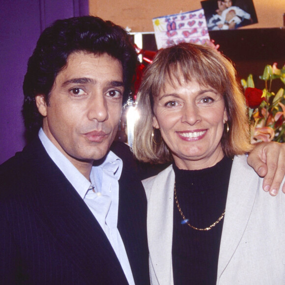 Archives - Frédéric François et sa femme Monique - Frédéric François lors de son premier concert à l'Olympia à Paris. © Jean-Claude Woestelandt / Bestimage