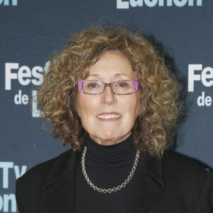 Le jury documentaire Mireille Dumas lors de la 24ème édition du festival TV de Luchon le 8 février 2022. © Christophe Aubert / Bestimage 