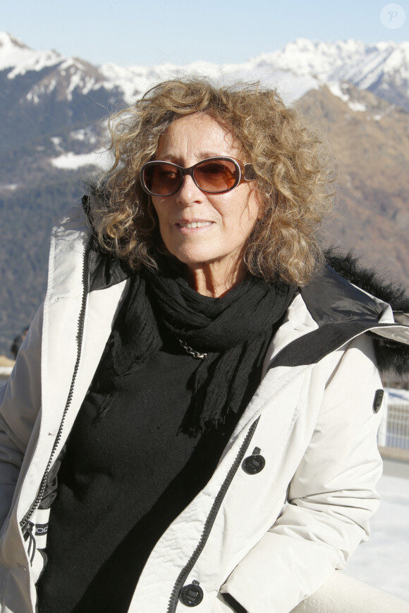 Mireille Dumas - Photocall lors de la 24ème édition du Festival des Créations TV de Luchon. Le 9 février 2022 © Christophe Aubert via Bestimage
