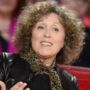 Mireille Dumas - Enregistrement de l'émission "Vivement Dimanche" à Paris  © Coadic Guirec / Bestimage