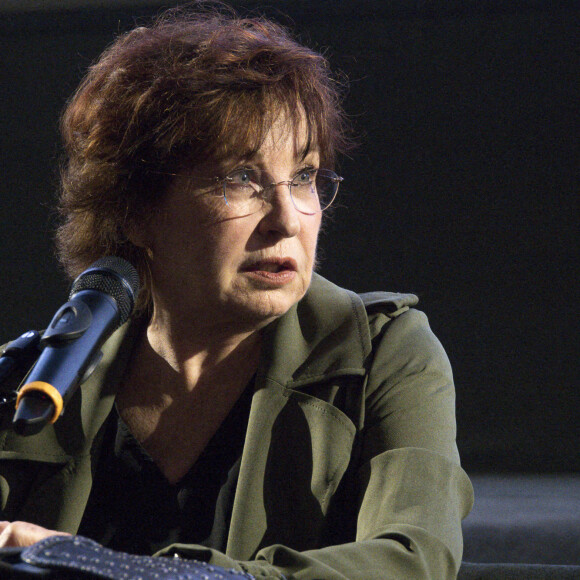 L'actrice française Marlène Jobert anime une master class lors du festival Lumière au cinéma Pathé Bellecour à Lyon, France, le 20 octobre 2022. © Sandrine Thesillat/Panoramic/Bestimage.