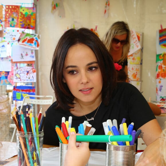 Alizée a participé à la dernière journée de la 9e édition de l'association "La Marie Do" à Ajaccio en tant que marraine le 11 octobre 2015. © Photos Olivier Huitel / Crystal / Bestimage