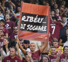 Franck Ribery, en larmes, fait ses adieux au public lors de son dernier match à Salerne, le 22 octobre 2022. 