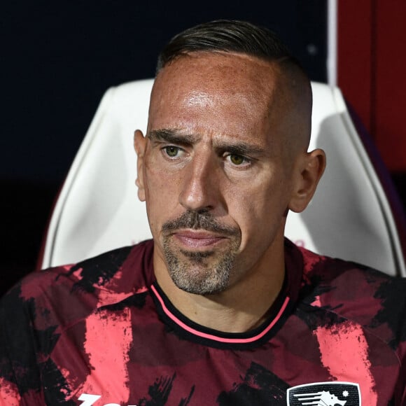 Franck Ribery (joueur de Salernitana) lors du match de Football du Calcio Serie A (Italie), Salernitana - AS Rome (0-1) à Salernitana, Italie le 14 Août 2022 © Image Sport / Panoramic / Bestimage