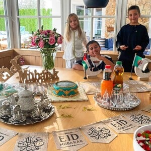 Franck Ribéry et sa famille fêtent l'Eid.