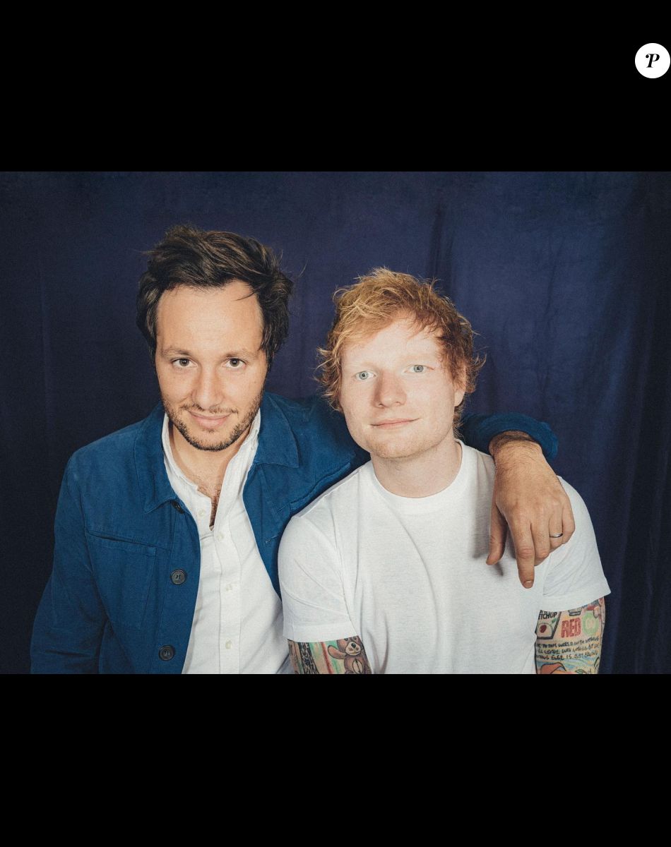 Vianney et Ed Sheeran. Instagram. Le 6 octobre 2022.
