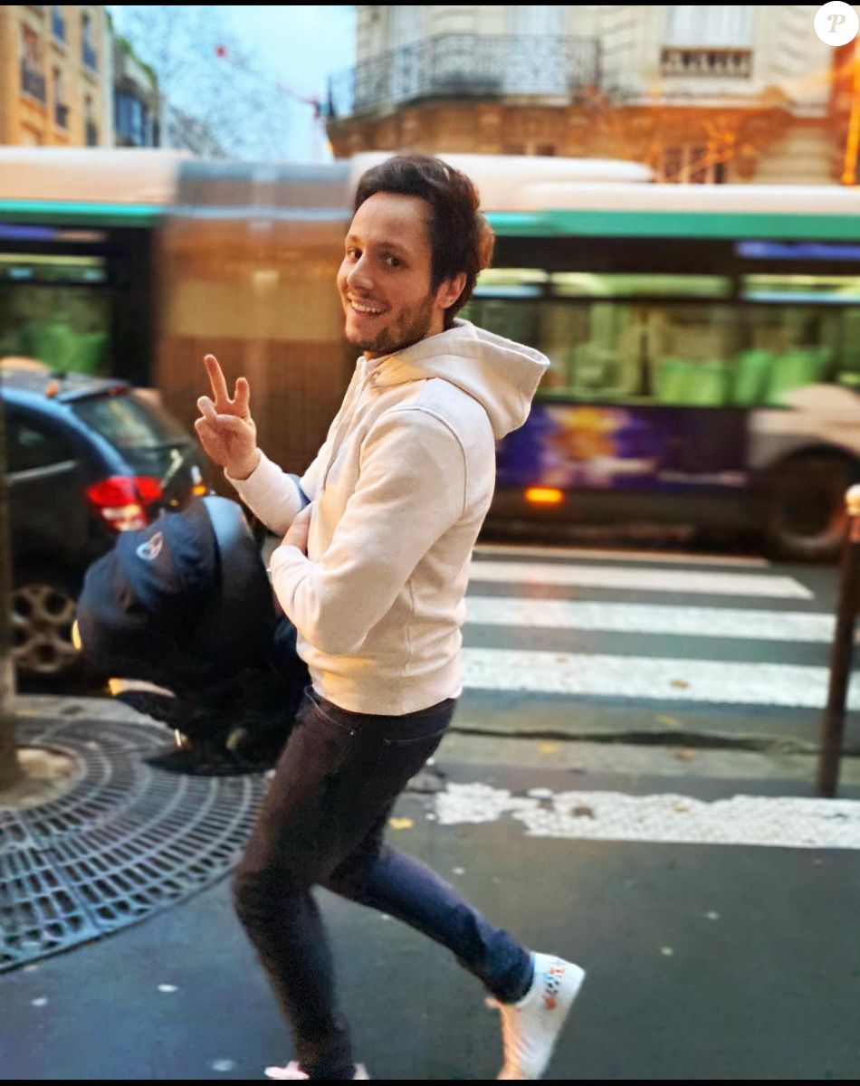 Vianney avec son fils sur Instagram.