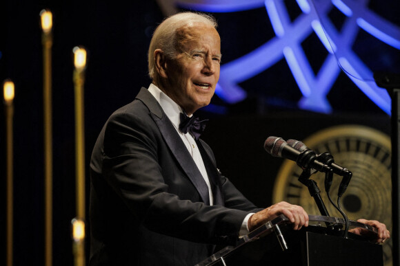 Le président des États-Unis Joe Biden au dîner de remise des prix Phoenix à Washington, DC le 1er octobre 2022.