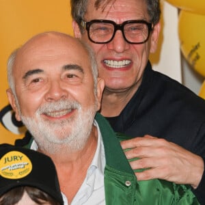 Gérard Jugnot et Marc Lavoine - Cérémonie d'ouverture de "Mon premier festival" au Forum des images à Paris, le 26 octobre 2022. © Coadic Guirec/Bestimage