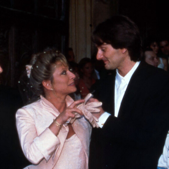 Mariage Veronique Sanson, Pierre Palmade 1995 - Archive Portrait