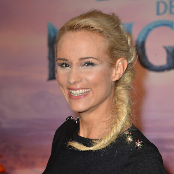 Elodie Gossuin ( coiffure "Reine des Neiges") au Grand Rex à Paris. © Veeren Ramsamy/Bestimage