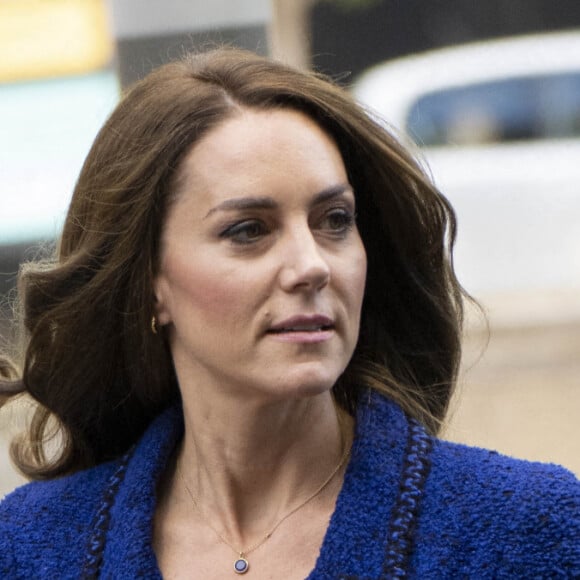 Catherine (Kate) Middleton, princesse de Galles, visite la Copper Box Arena du Queen Elizabeth Olympic Park, pour participer à un événement avec Coach Core, qui fête ses 10 ans, à Londres, Royaume Uni, le 13 octobre 2022. 