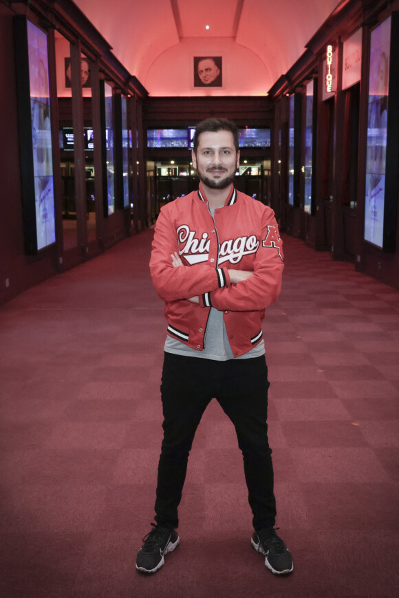 Maxime Gueny - Personnalités au showcase privé de P.Bruel, à l'occasion du 3ème anniversaire de la chaîne Olympia TV dans la Salle de billard de l'Olympia à Paris. Le 27 octobre 2022 © Jack Tribeca / Bestimage.