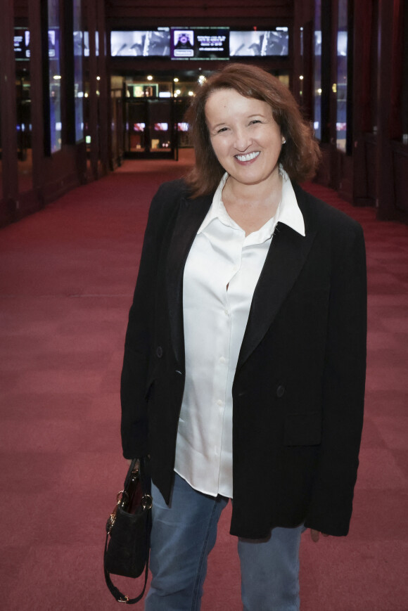 Anne Roumanoff - Personnalités au showcase privé de P.Bruel, à l'occasion du 3ème anniversaire de la chaîne Olympia TV dans la Salle de billard de l'Olympia à Paris. © Jack Tribeca / Bestimage.