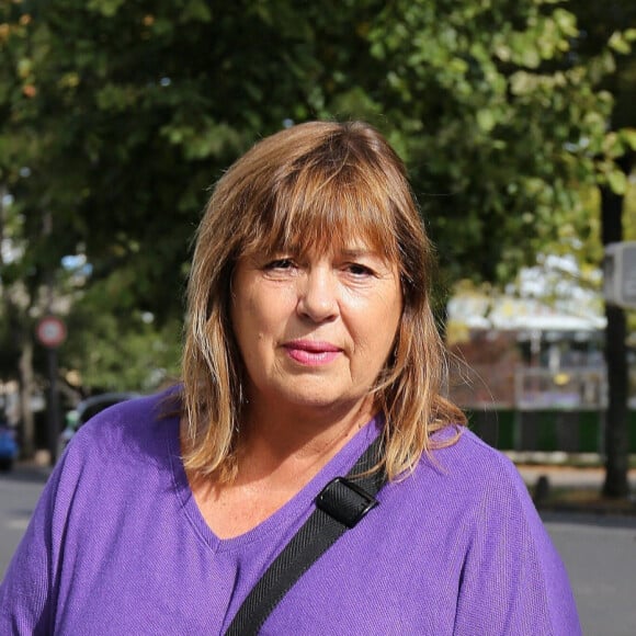 Michèle Bernier - People à la sortie de la Maison de la Radio et de la Musique à Paris le 22 septembre 2022. © Jonathan Rebboah / Panoramic / Bestimage.