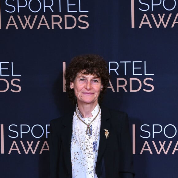 Jeannie Longo - Cérémonie des Sportel Awards qui récompense les plus vidéos de sport et les plus beaux ouvrages illustrés par le sport, à Monaco, le 25 octobre 2016. © Bruno Bebert/Bestimage