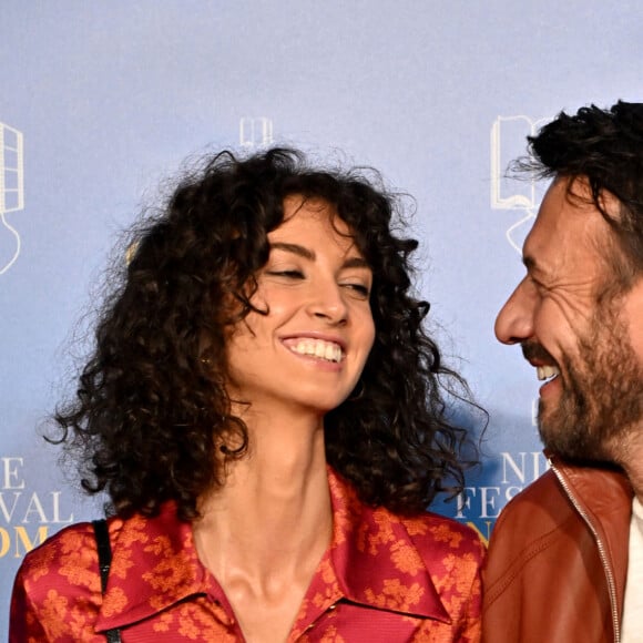 Samuel Le Bihan et son ex fiancée Stefania Cristian - 4e édition du festival Cinéroman à Nice au cinéma Pathé Gare du Sud le 6 octobre 2022. © Bruno Bebert / Bestimage