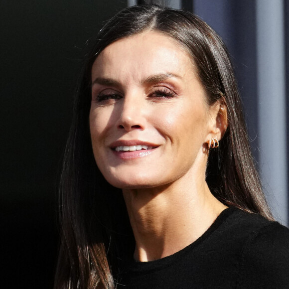 La reine Letizia d'Espagne arrive à la 22e édition du " Festival de Cine Ópera Prima Ciudad de Tudela ", au Cine Moncayo, à Tudela? Un hommage sera rendu à la réalisatrice Pilar Miro à cette occasion. 