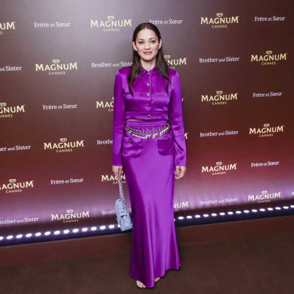 Exclusif - Marion Cotillard - Soirée du film "Frère et Soeur" à la plage Magnum en marge du 75ème Festival International du Film de Cannes le 20 mai 2022. © Jack Tribeca / Bestimage 