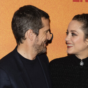 Guillaume Canet et sa compagne Marion Cotillard - Avant-première du film "Nous finirons ensemble" au Gaumont Opéra à Paris le 29 avril 2019. © Pierre Perusseau/Bestimage 