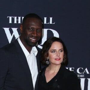 Omar Sy et sa femme Hélène à la première du film "The Call of the Wild" à Los Angeles, le 13 février 2020. 