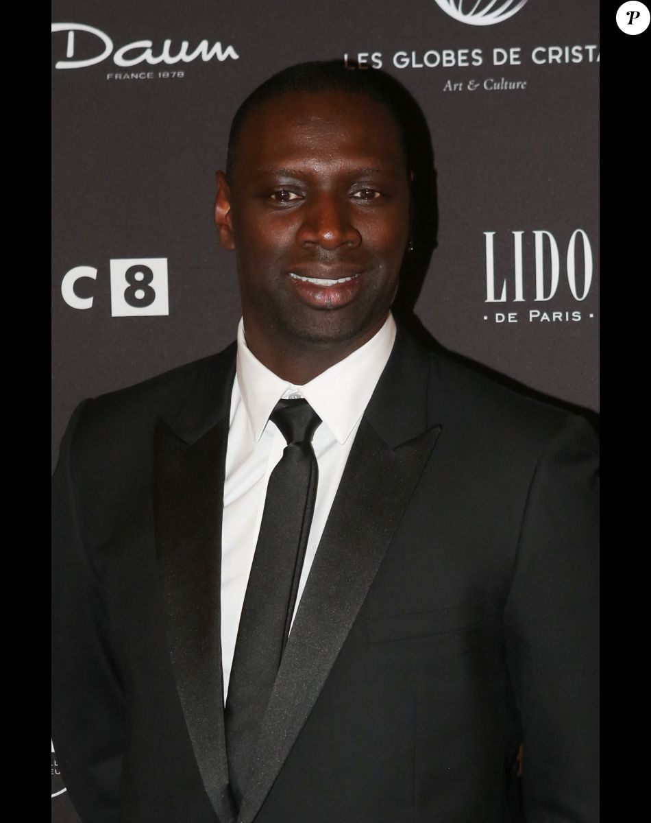 Omar Sy au photocall de la 11ème cérémonie des Globes de Cristal au Lido à Paris le 30 janvier 2017. © CVS / Bestimage