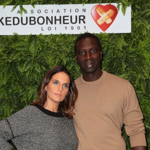 Omar Sy et sa femme Hélène - J.M Weston organise un vide grenier caritatif au profit de l'association "CéKeDuBonheur", association présidée par Hélène Sy et qui déploie toute son énergie afin d'améliorer la qualité de vie des enfants et adolescents hospitalisés. De nombreux artistes ont répondu présent une fois de plus à l'appel de l'association, le 2 octobre 2016 à Paris. © Cyril Moreau/Bestimage 