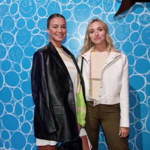 Zoé Marchal et Chloé Jouannet - Soirée Ruinart au Palais de Tokyo. Paris, le 31 mars 2022. © Bertrand Rindoff/Bestimage