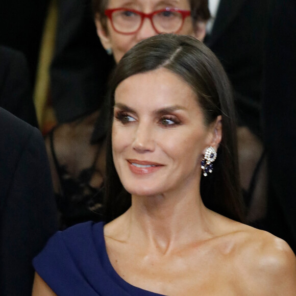 La reine Letizia d'Espagne lors du 175ème anniversaire du club "Circulo del Liceo (Cercle del Liceu)" à Barcelone. Le 4 novembre 2022 