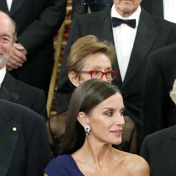 Le roi Felipe VI et la reine Letizia d'Espagne lors du 175ème anniversaire du club "Circulo del Liceo (Cercle del Liceu)" à Barcelone. Le 4 novembre 2022 