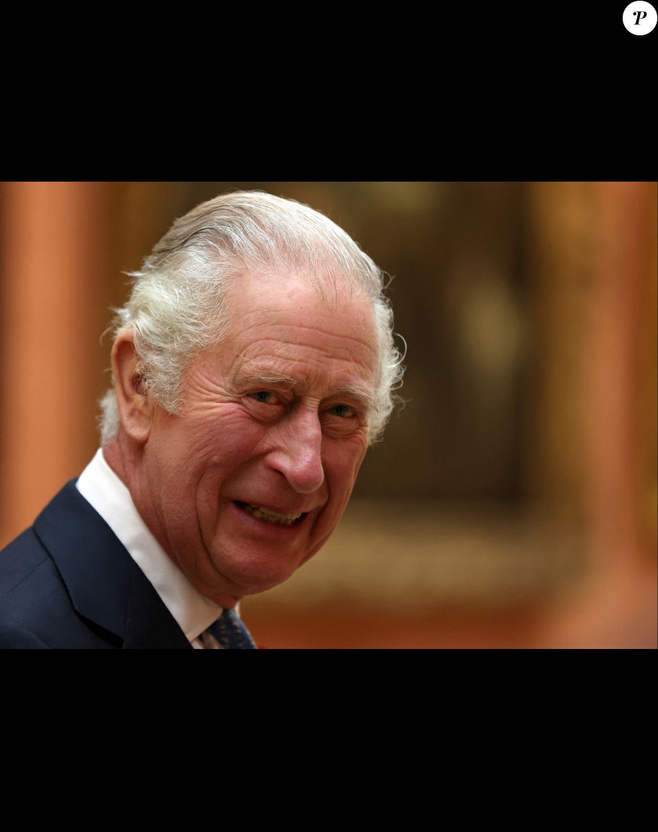 Le roi Charles III d'Angleterre, lors d'une cérémonie commémorant le 50ème anniversaire de la réinstallation des Asiatiques britanniques d'Ouganda au Royaume-Uni à Londres, le 2 novembre 2022.