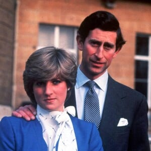 Le prince Charles, prince de Galles devenu le roi Charles III d'Angleterre et sa femme Lady Diana.