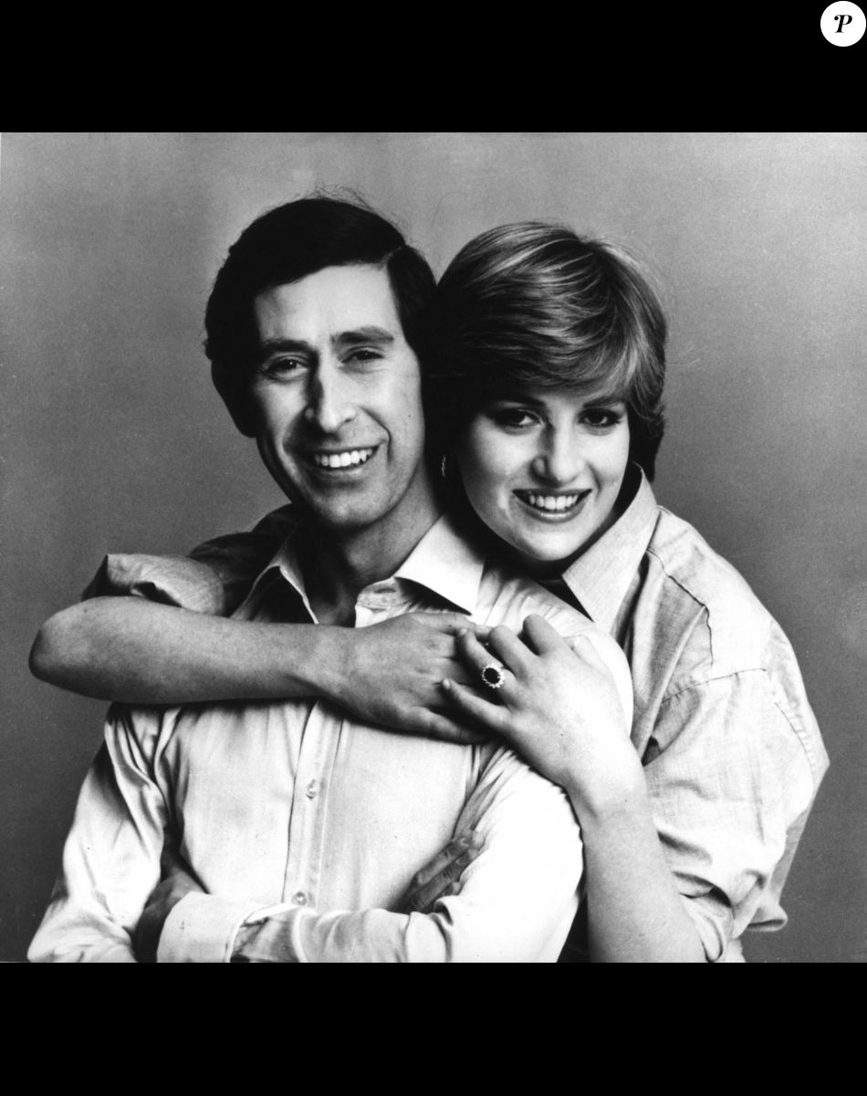 Le prince Charles, prince de Galles devenu le roi Charles III d'Angleterre et sa femme Lady Diana en 1981.
