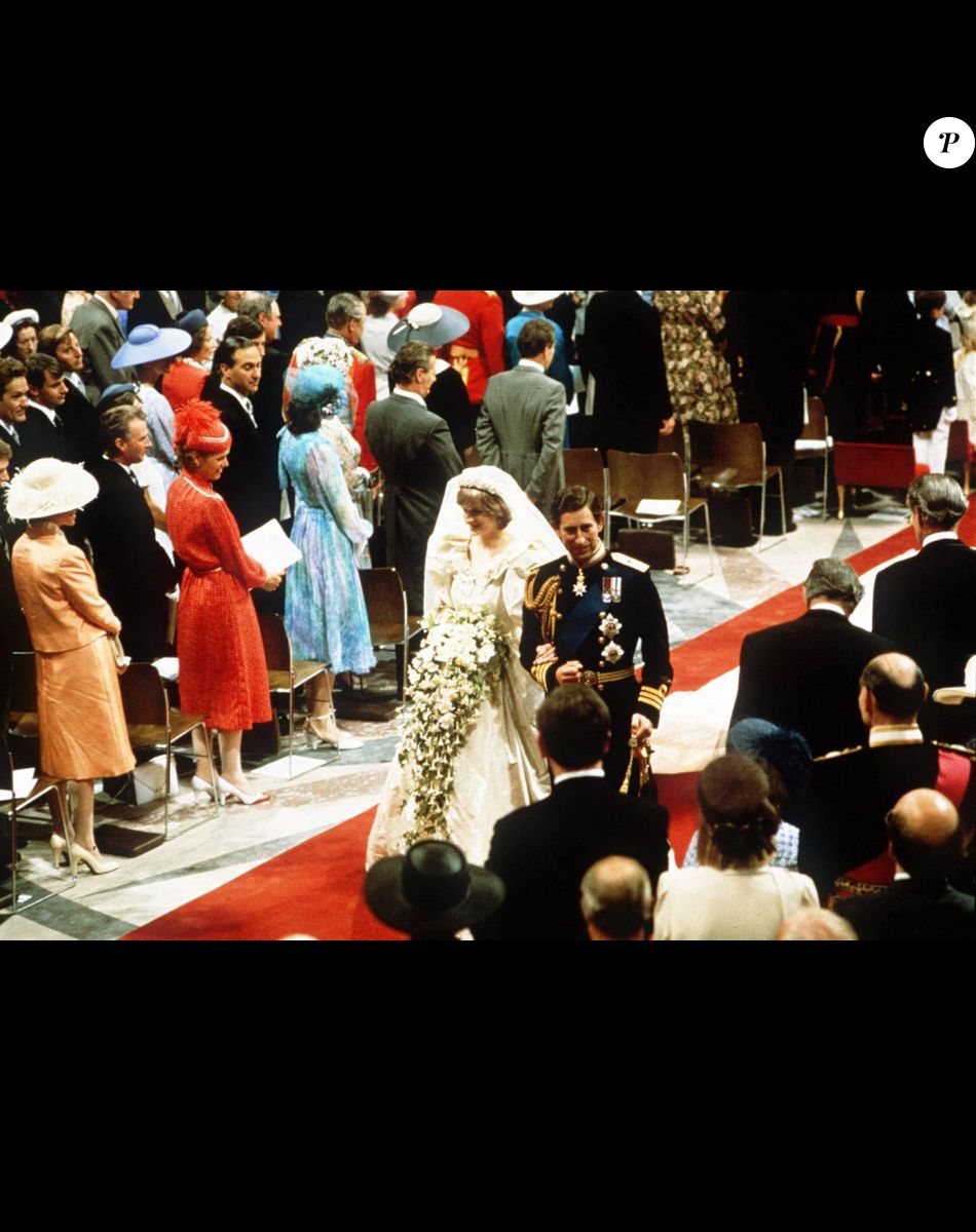 Le prince Charles, prince de Galles devenu le roi Charles III d'Angleterre et sa femme Lady Diana en 1981.