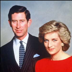 Le prince Charles, prince de Galles devenu le roi Charles III d'Angleterre et sa femme Lady Diana.