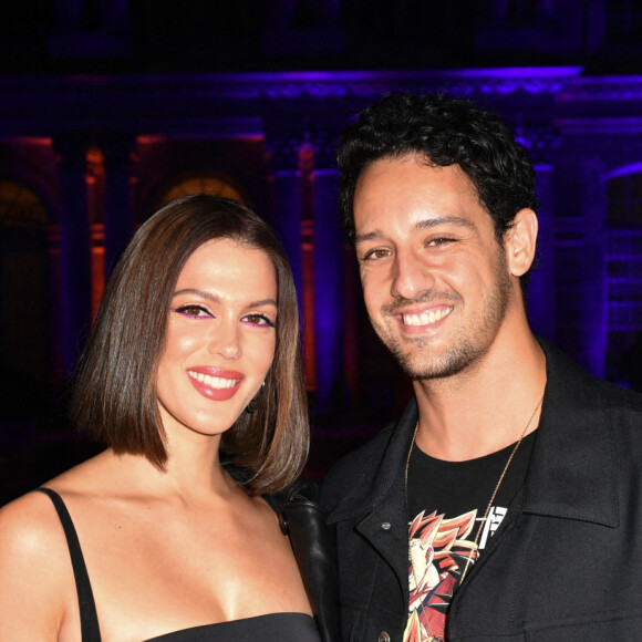 Exclusif - Iris Mittenaere et son compagnon Diego El Glaoui- Défilé Etam Live Show dans les jardins des Archives Nationales lors de la fashion week printemps/été 2023 le 27 septembre 2022. © Agence Bestimage