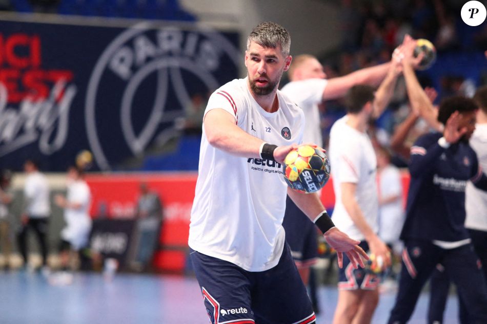 Luka Karabatic (Paris SaintGermain) Quart de finale de la Coupe de France de handball entre Luka Karabatic (Paris SaintGermain) Quart de finale de la Coupe de France de handball entre