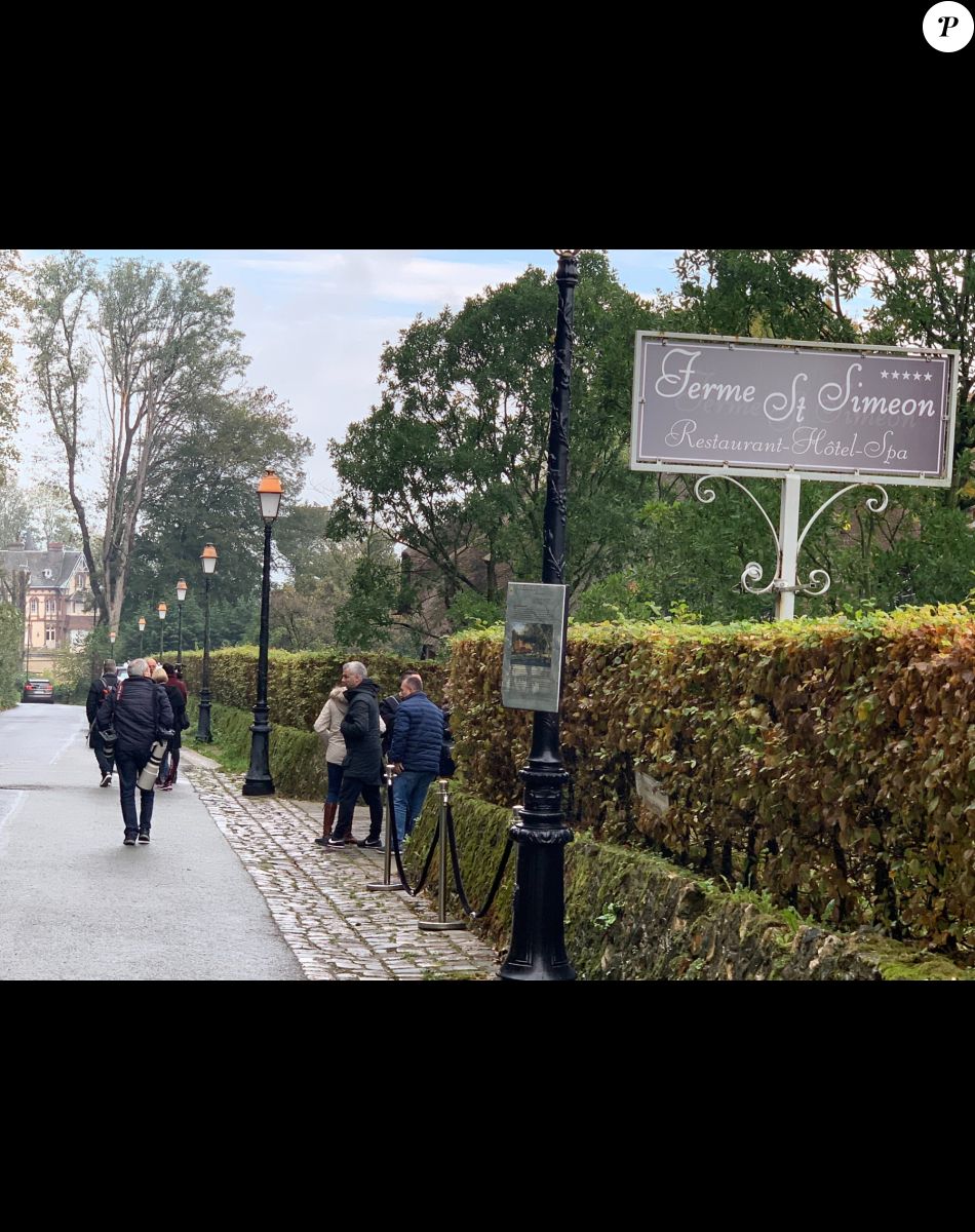 Illustration de la Ferme Saint-Siméon, à Honfleur dans le Calvados ou résident le président de la République française Emmanuel Macron et sa femme la Première Dame Brigitte Macron le temps d'un week-end de 3 jours le 1er novrembre 2018.