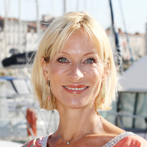 Rebecca Hampton du feuilleton télévisé "Plus belle la vie" au photocall du quatrième jour du festival international du film de La Rochelle, France. © Patrick Bernard/Bestimage 