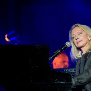 Exclusif - Véronique Sanson en concert pour le festival du château de Solliès-Pont, France, le 17 juillet 2021. © Patrick Carpentier/Bestimage 