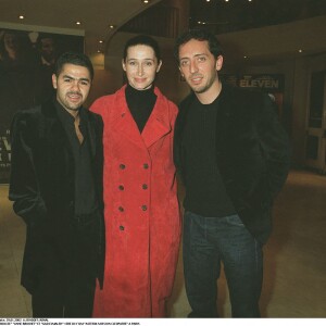 Jamel Debbouze, Anne Brochet et Gad Elmaleh en 2002. 