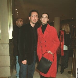 Gad Elmaleh et sa compagne Anne Brochet en 2002.