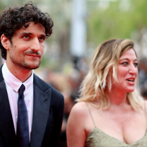 Noham Edje, Louis Garrel, Valeria Bruni-Tedeschi - Montée des marches du film « Les Amandiers » lors du 75ème Festival International du Film de Cannes. Le 22 mai 2022 © Dominique Jacovides / Bestimage