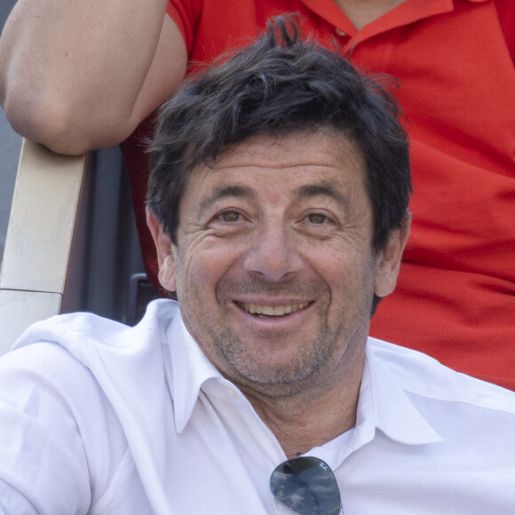 Patrick Bruel - Célébrités dans les tribunes des internationaux de France de Roland Garros à Paris. © Cyril Moreau - Dominique Jacovides/Bestimage 