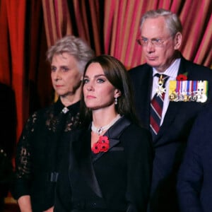 Le prince William, prince de Galles, et Catherine (Kate) Middleton, princesse de Galles - Les membres de la famille royale d'Angleterre lors du festival annuel du souvenir de la Royal British Legion au Royal Albert Hall de Londres.