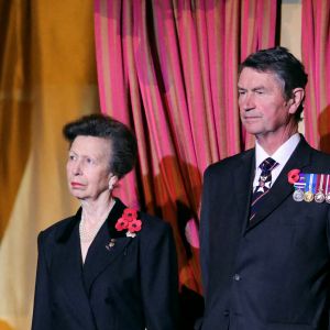 La princesse Anne et Sir Timothy Laurence - Les membres de la famille royale d'Angleterre lors du festival annuel du souvenir de la Royal British Legion au Royal Albert Hall de Londres, Royaume Uni, le 12 novembre 2022.