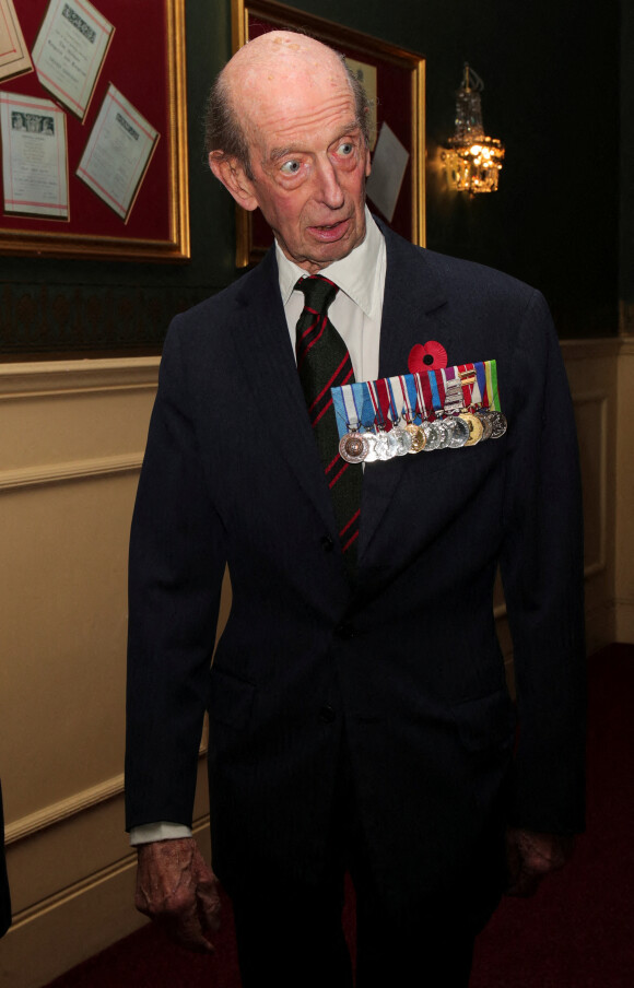 Le duc de Kent - Les membres de la famille royale d'Angleterre lors du festival annuel du souvenir de la Royal British Legion au Royal Albert Hall de Londres, Royaume Uni, le 12 novembre 2022.