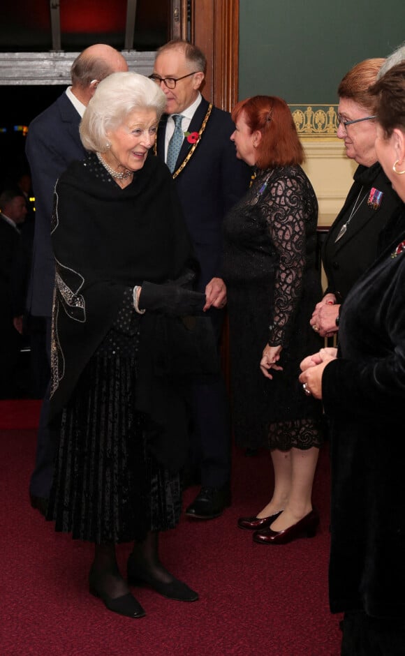 La princesse Alexandra de Kent - Les membres de la famille royale d'Angleterre lors du festival annuel du souvenir de la Royal British Legion au Royal Albert Hall de Londres, Royaume Uni, le 12 novembre 2022.