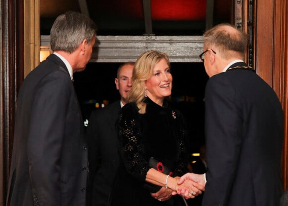 Sophie Rhys-Jones, comtesse de Wessex et le prince Edward, comte de Wessex - Les membres de la famille royale d'Angleterre lors du festival annuel du souvenir de la Royal British Legion au Royal Albert Hall de Londres, Royaume Uni, le 12 novembre 2022.