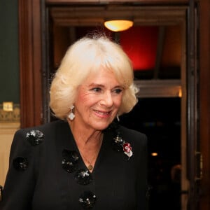 Camilla Parker Bowles, reine consort d'Angleterre, - Les membres de la famille royale d'Angleterre lors du festival annuel du souvenir de la Royal British Legion au Royal Albert Hall de Londres, Royaume Uni, le 12 novembre 2022. 